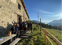 Event Frühmorgentour mit Brunch in einer urchigen Berghütte