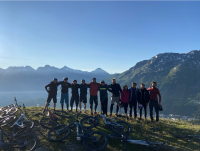 Event Frühmorgentour mit Brunch in einer urchigen Berghütte